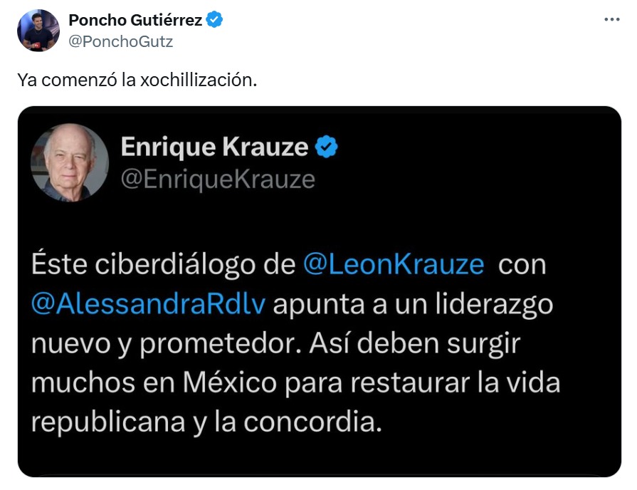 Ya empezó la xochilización
