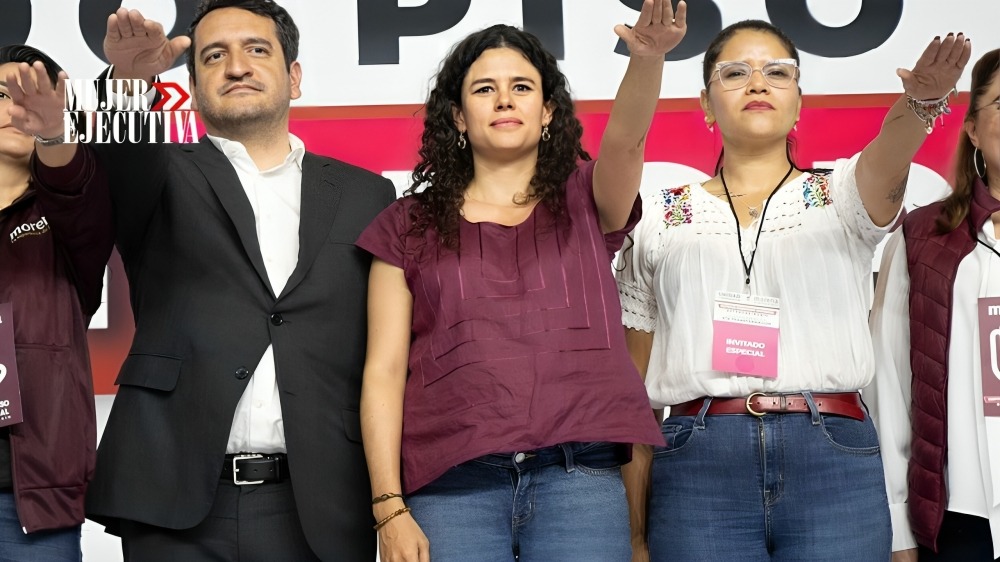 Líder indiscutible de morena, Luisa María Alcalde