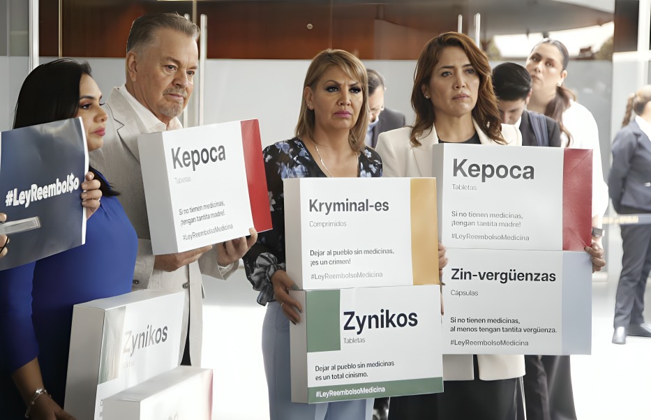 Anaya critica desabasto de medicinas en México