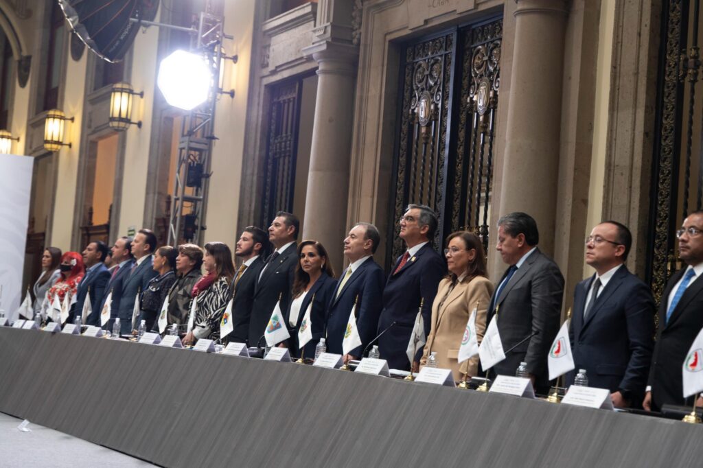 Armenta y gobernadores en consejo de Seguridad