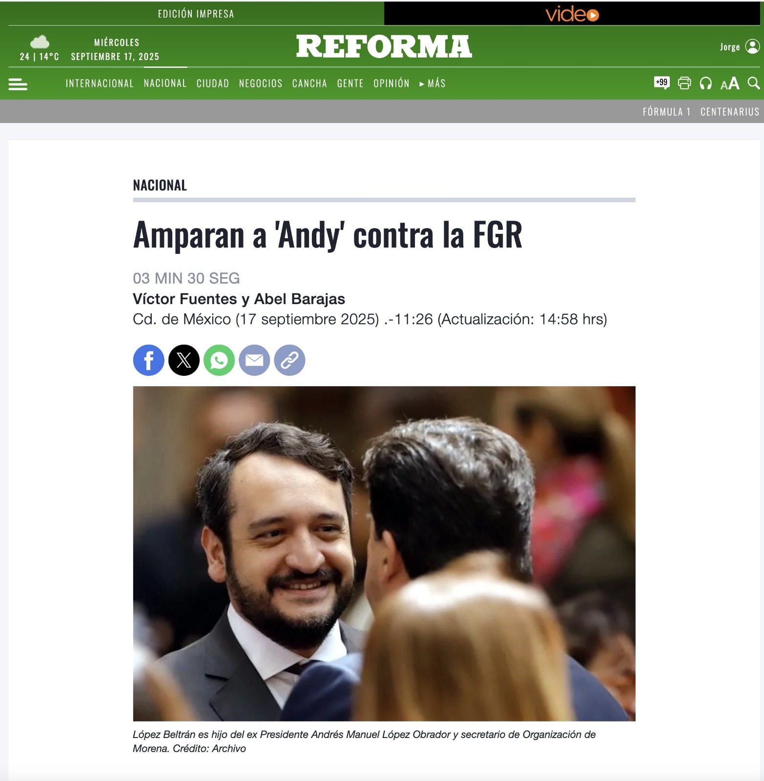 Campaña Loret Reforma
