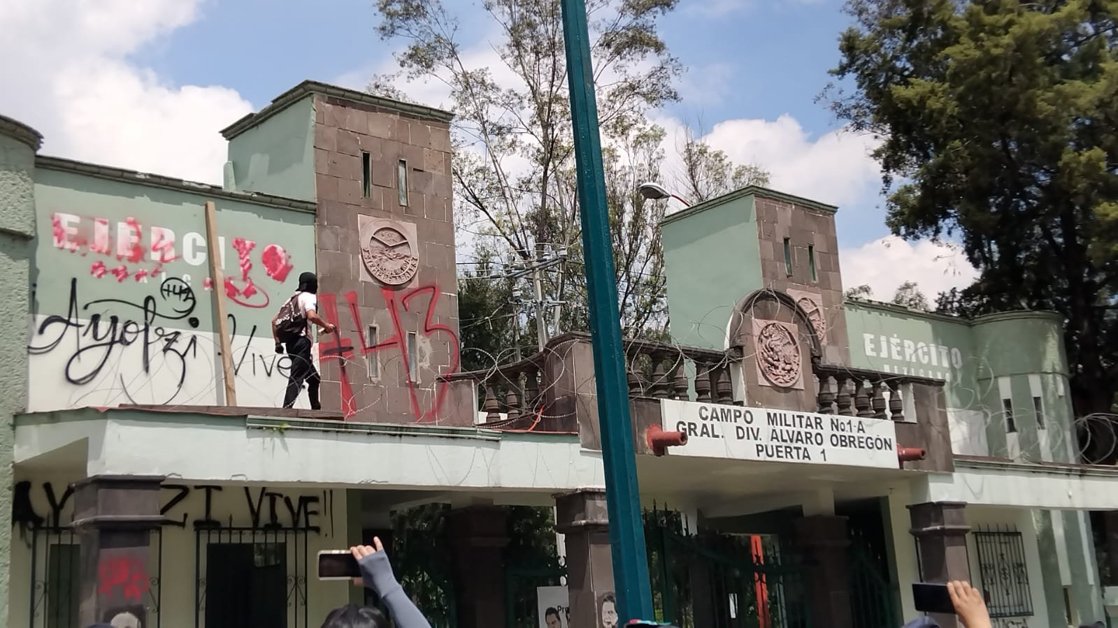 Campo militar Ayotzinapa 