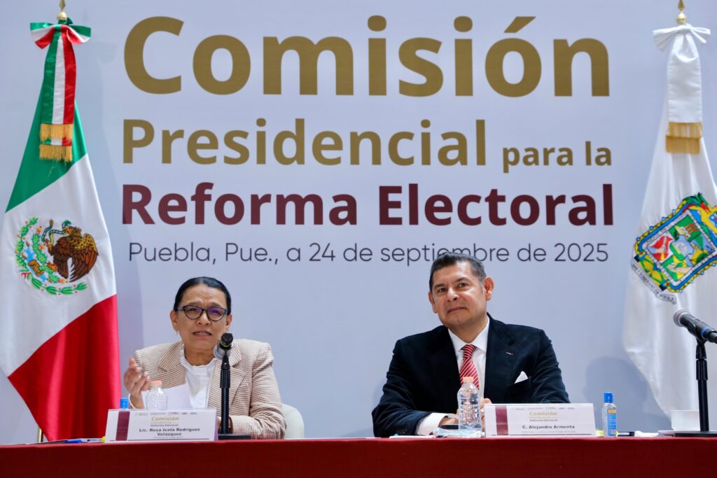 Comisión de reforma electoral en Puebla