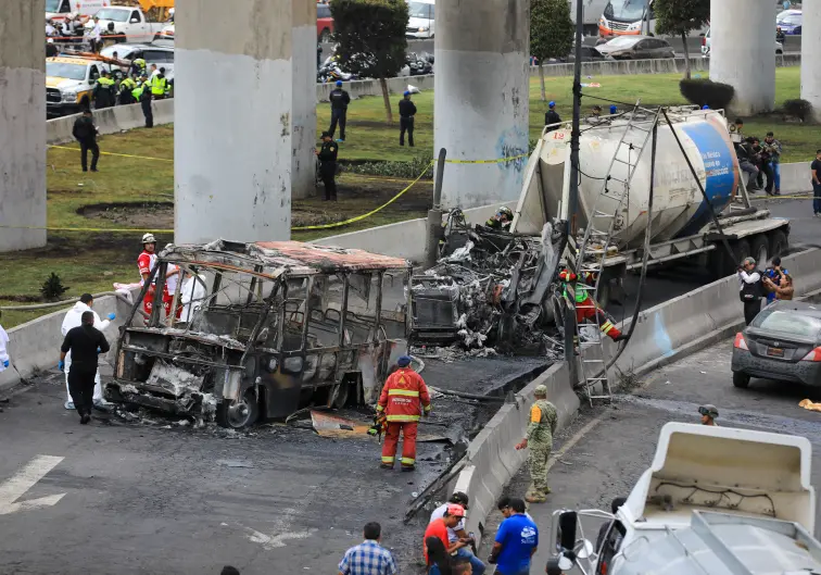Fiscalía revela que chofer de pipa provocó explosión en La Concordia