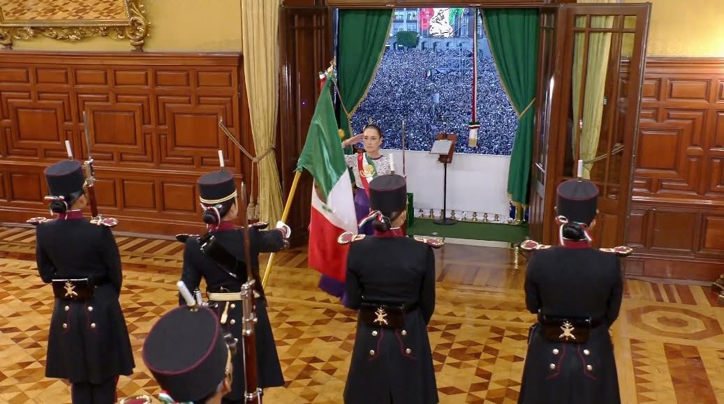 Primer Grito de Independencia de Sheinbaum como presidenta