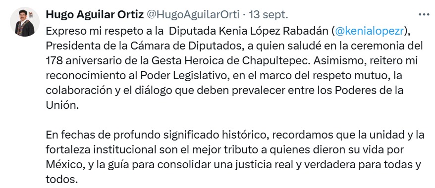 Hugo Aguilar Kenia López