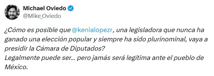 Kenia López apoyos