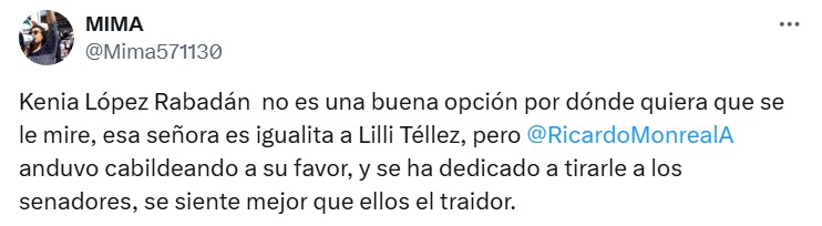 Kenia López criticas