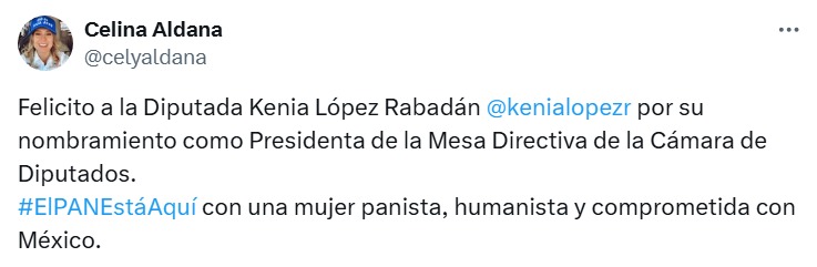 Kenia López nombre