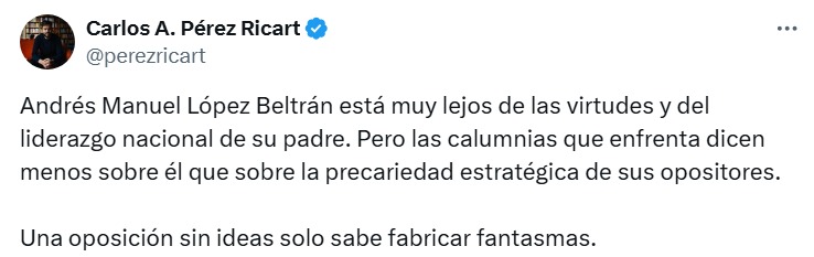 Loret de Mola y Latinus calumnias