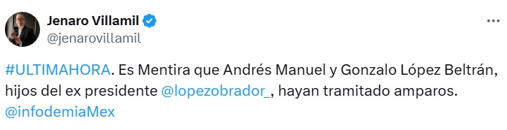 Loret de Mola y Latinus mentiras