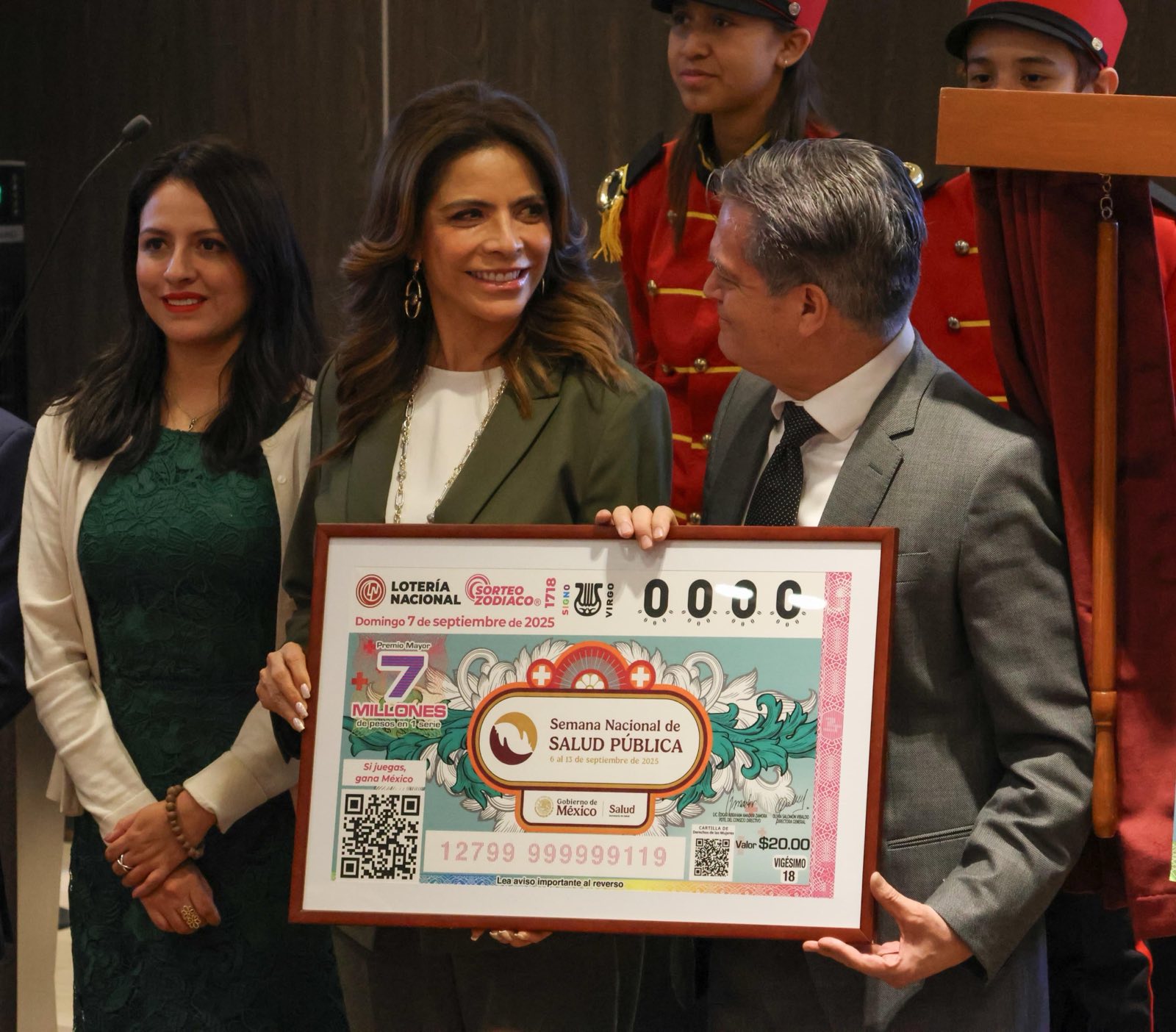 Lotería Nacional se suma a acciones de la Semana Nacional de Salud Pública