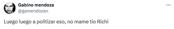 luego luego a politizar