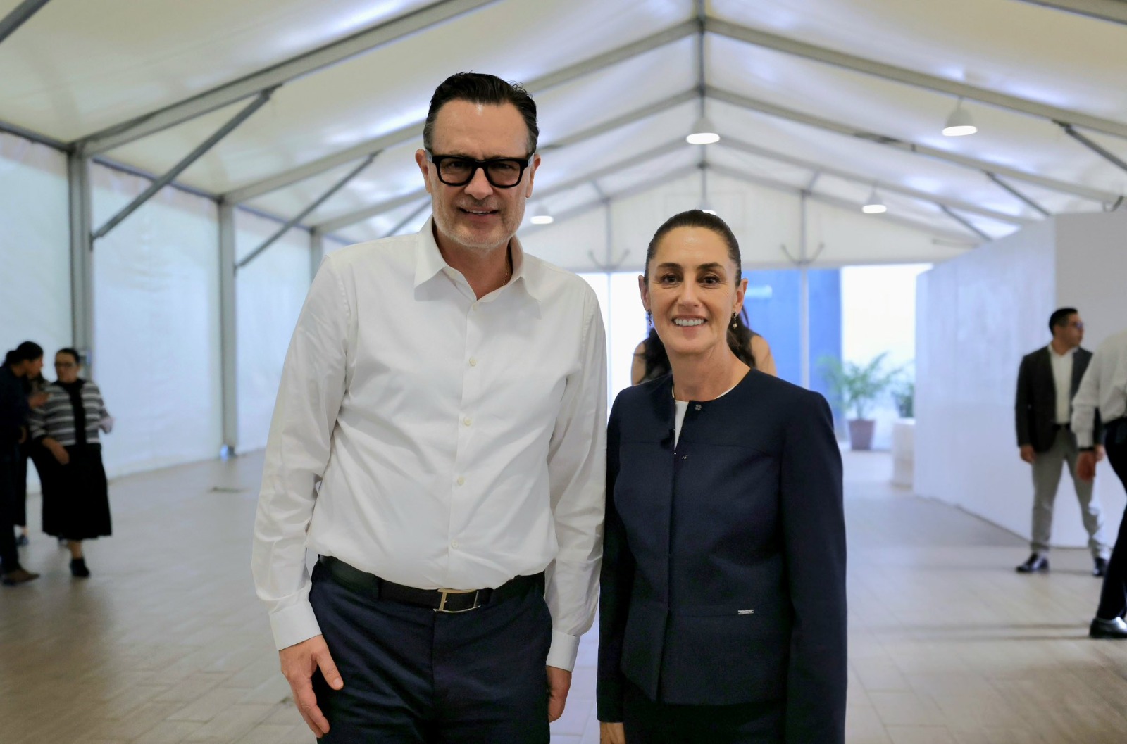 Mauricio Kuri no quería recibir abucehos durante evento de Sheinbaum