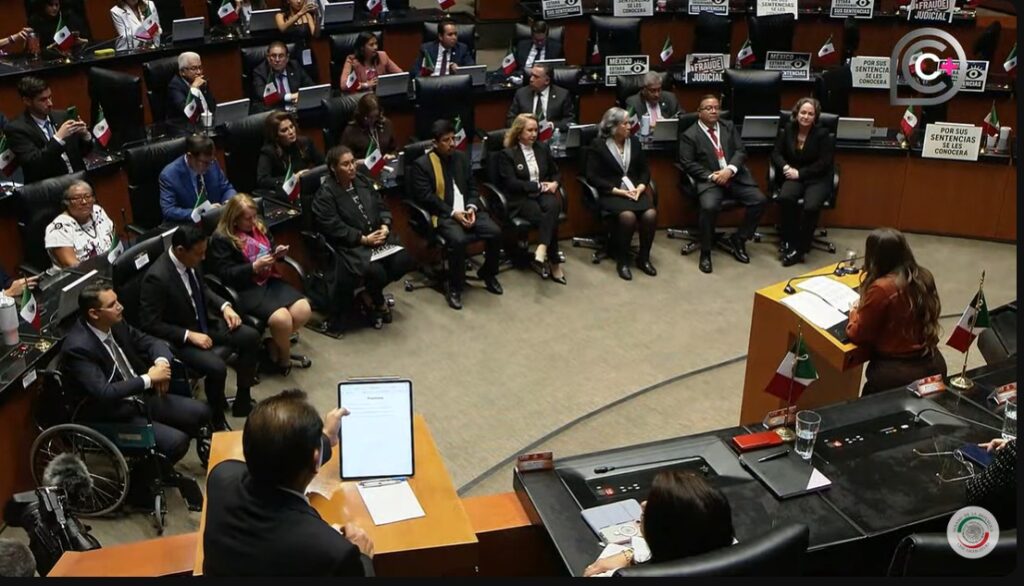 Ministros en el Senado