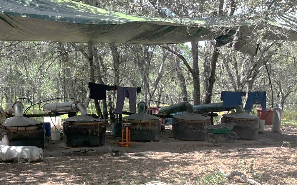 Narcolaboratorio en Querétaro