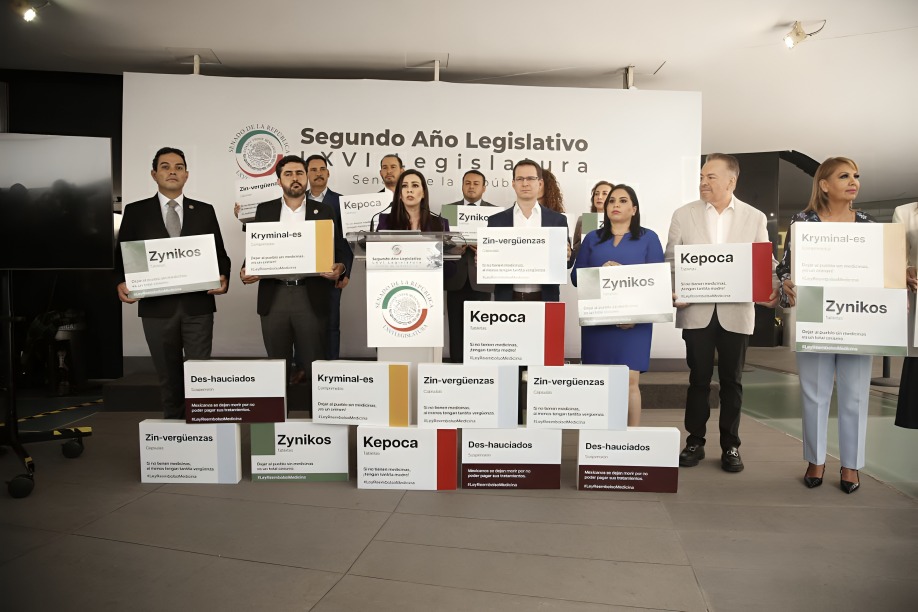 PAN presenta iniciativa para combatir desabasto de medicamento