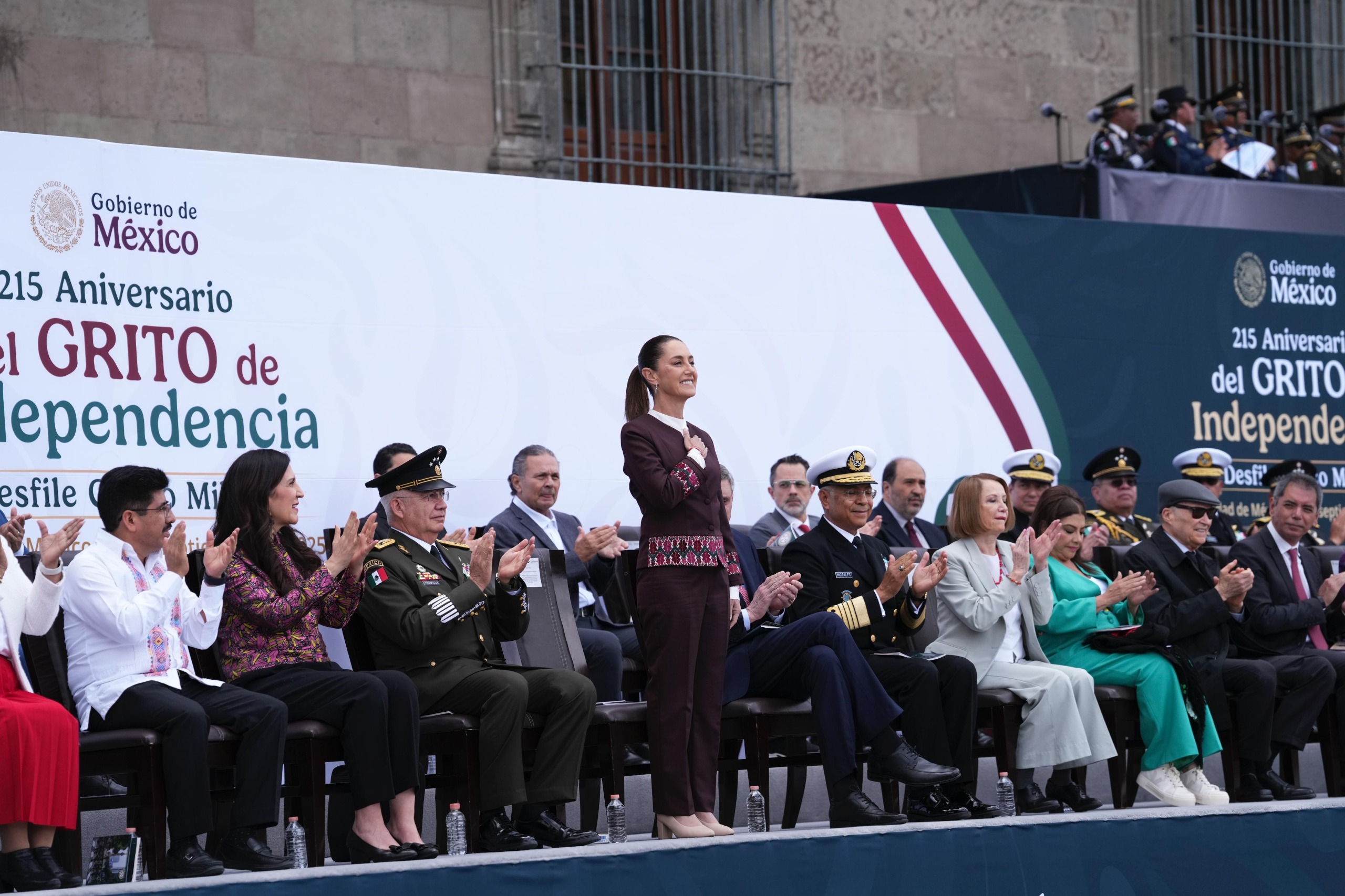Primer desfile militar de Sheinbaum