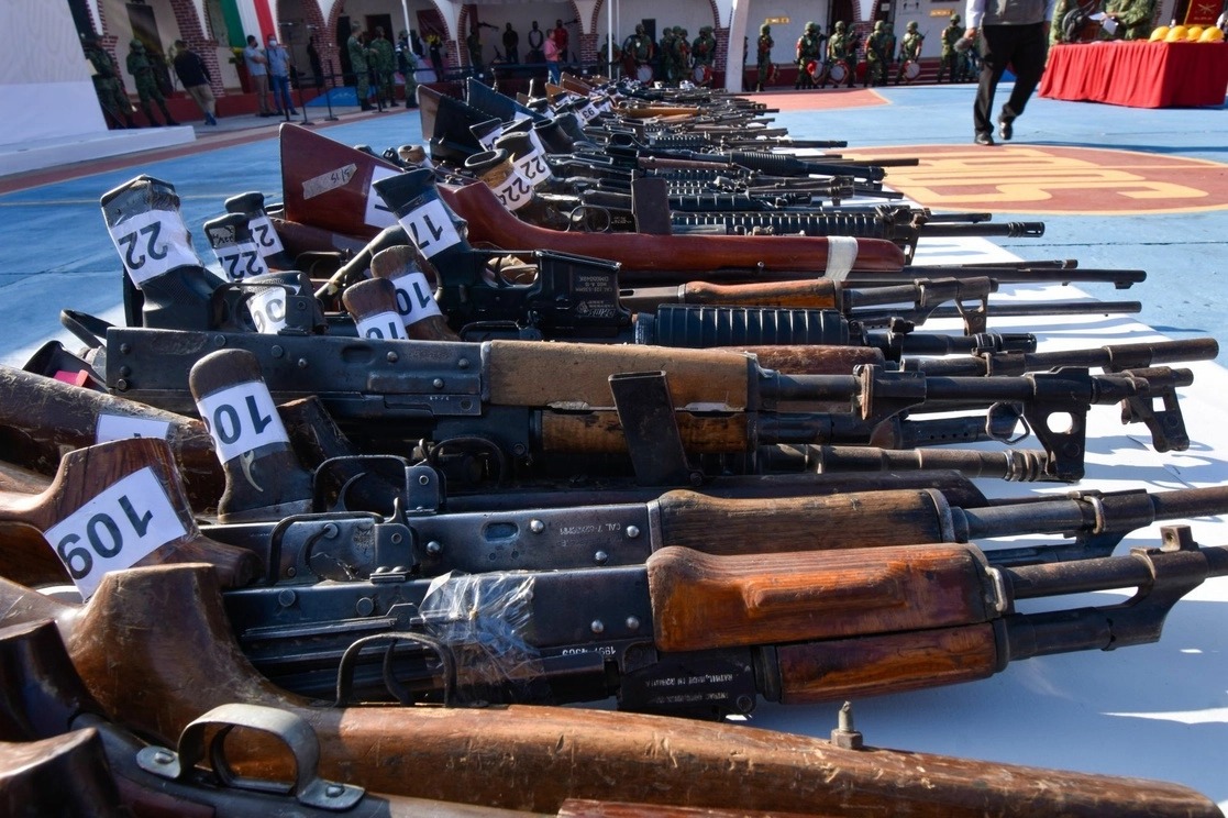 Red de tráfico ilegal de armas que armó al cartel del noreste