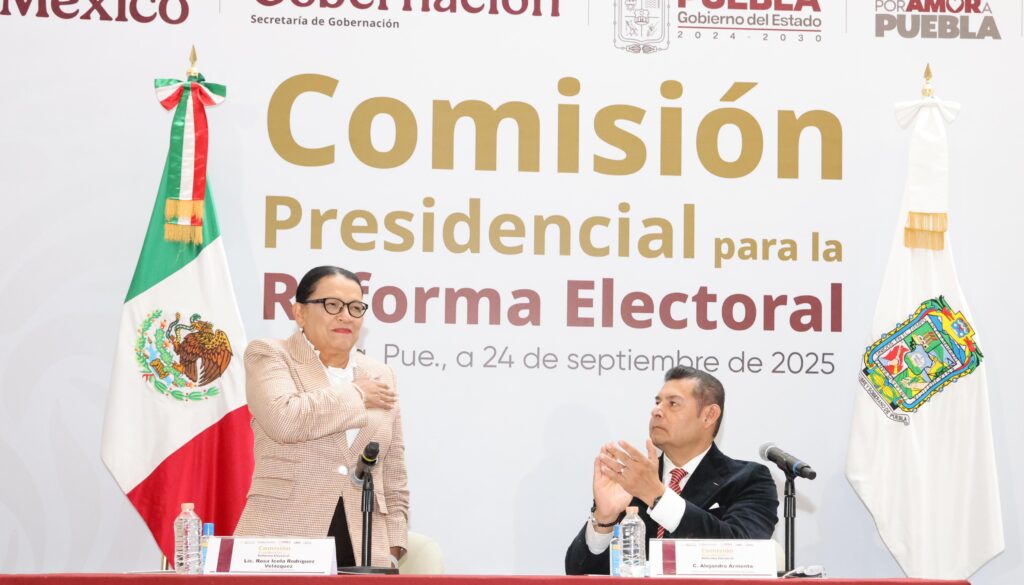 Rosa Icela en Puebla