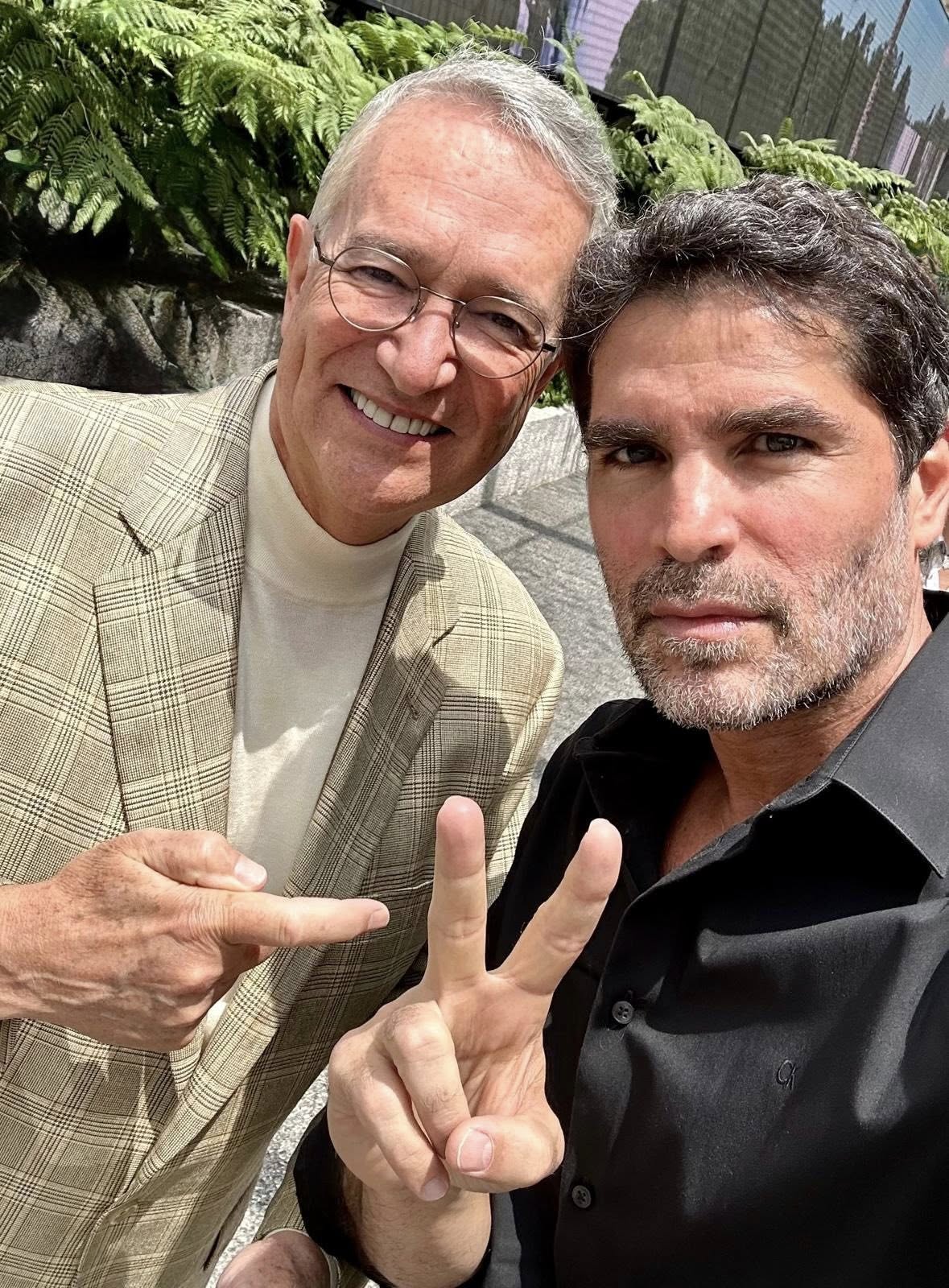 Salinas Pliego y Eduardo Verástegui