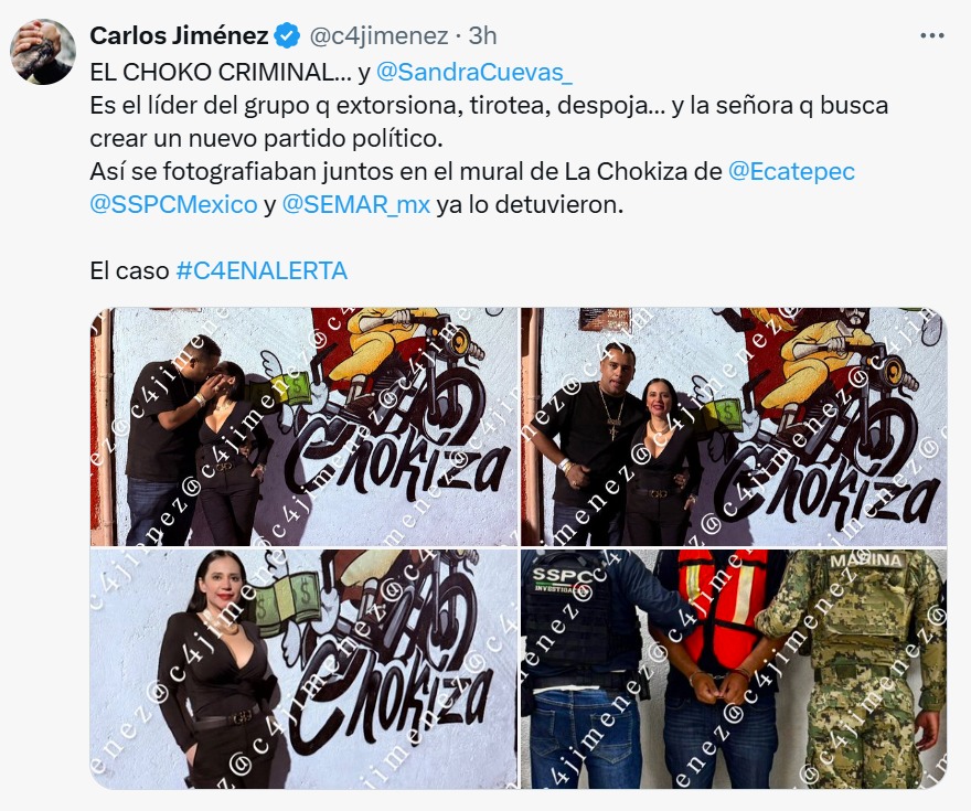 Sandra Cuevas en C4 