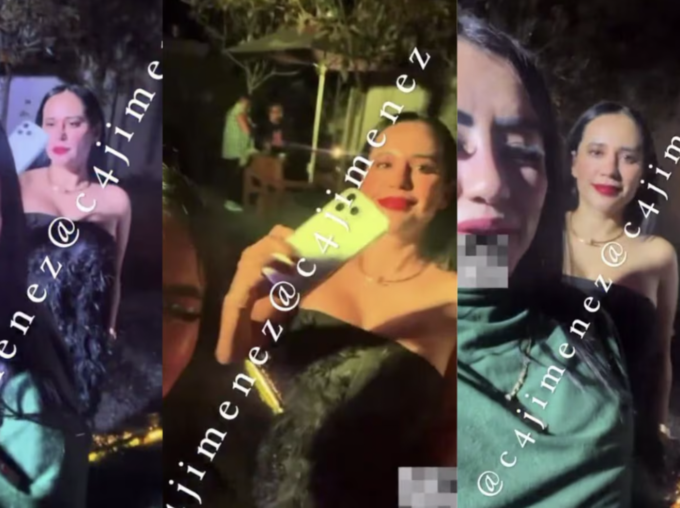 Sandra Cuevas en fiesta de la Unión Tepito