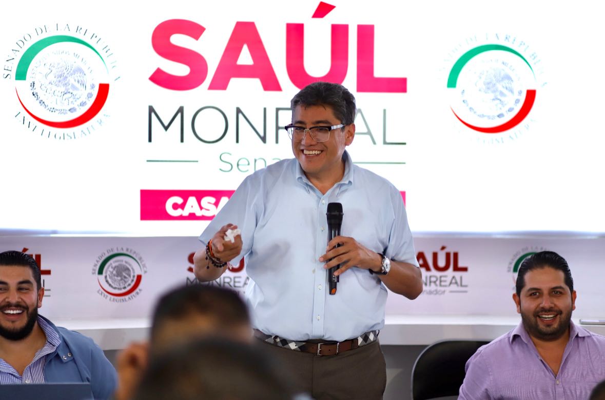 Saúl Monreal senador 