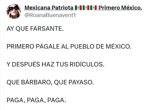 Usuarios critican a Ricardo Salinas