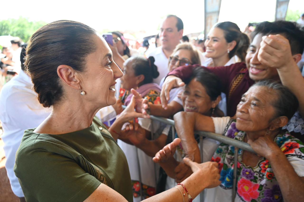 Visita Yucatán Sheinbaum