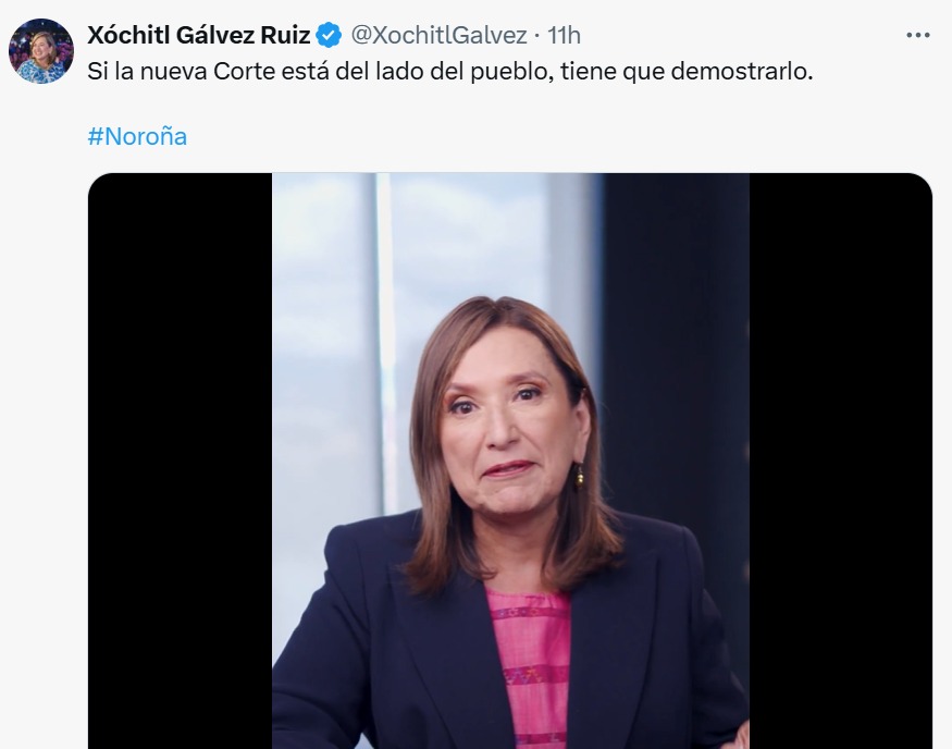Xóchitl Gálvez Corte