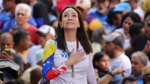 La ultraderechista venezolana recibe el Nobel de la paz