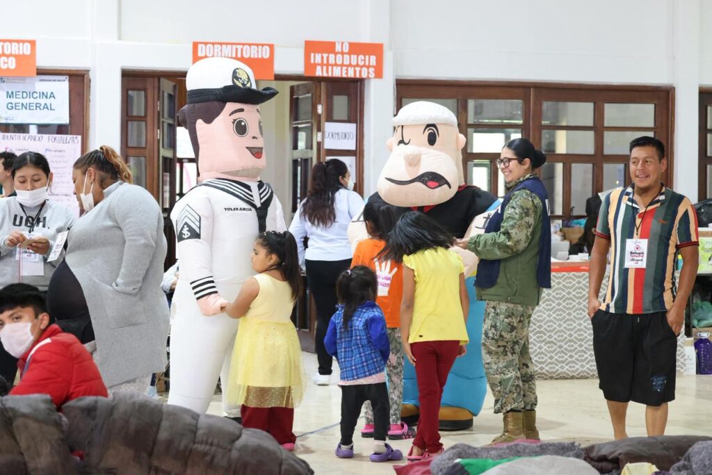 Actividades en albergue
