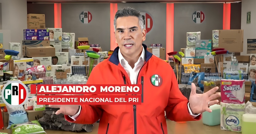 Alito Moreno en pantalla verde