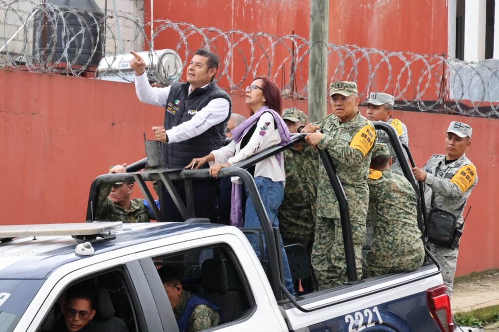 Armenta visita zona de desastre