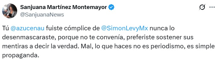 Azucena Uresti propaganda