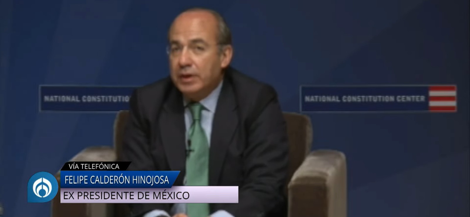Calderón opina sobre el relanzamiento del PAN 