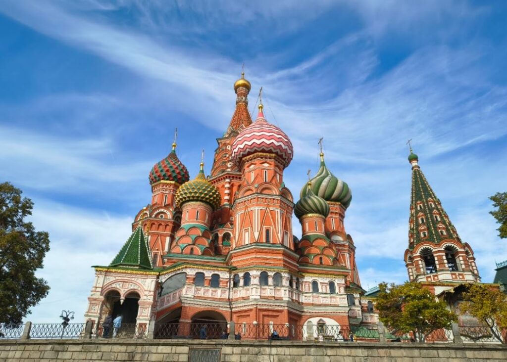 Catedral de San Basilio en Rusia