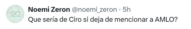 Ciro Gómez sin AMLO