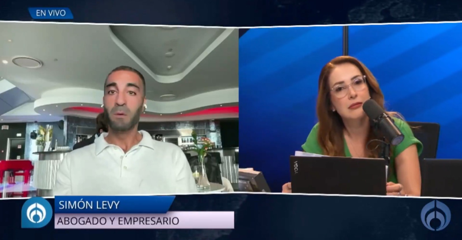 Entrevista Simón Levy y Azucena 