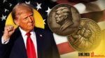EU planea acuñar monedas de un dólar con imagen de Trump