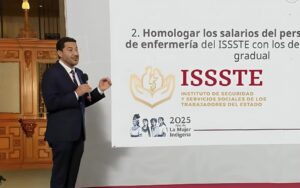 Presenta Martí Batres nuevas estrategias en el ISSSTE