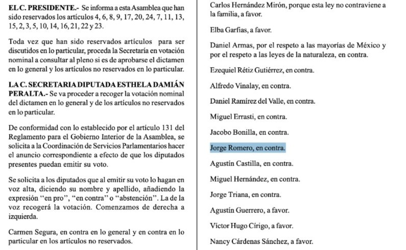 Jorge Romero vs. LGBT