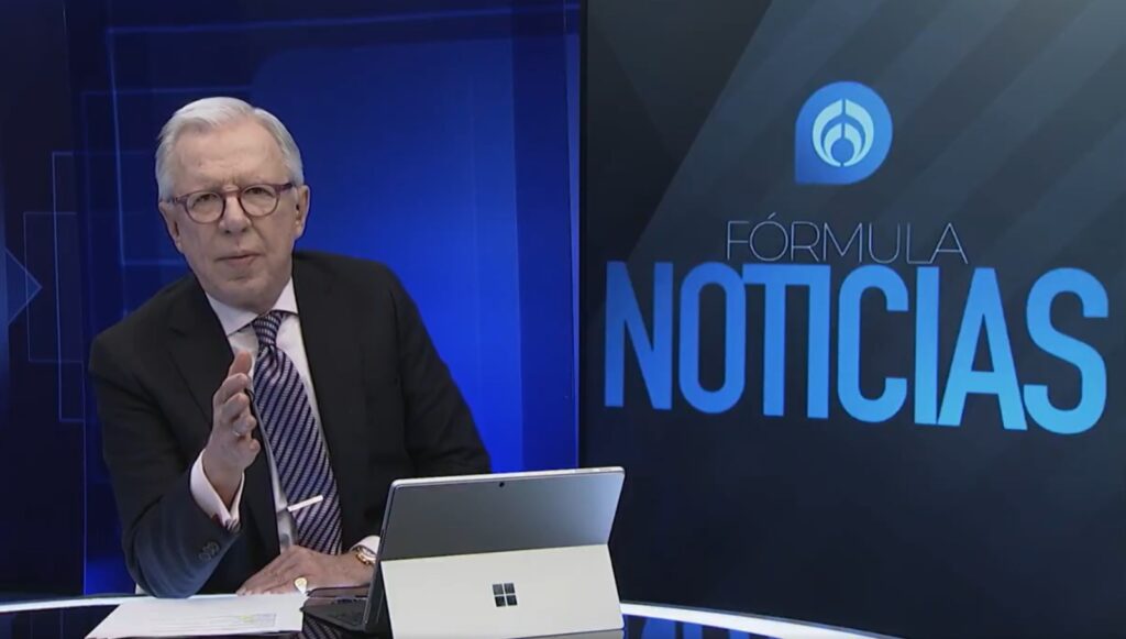 López-Dóriga critica a Noroña
