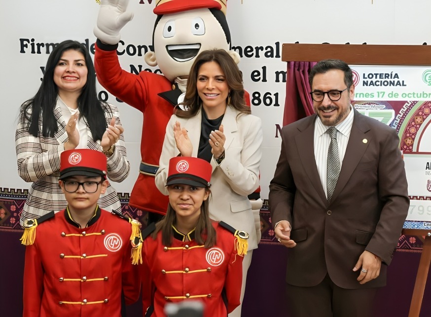 Lotería Nacional lanza billete conmemorativo del IPN