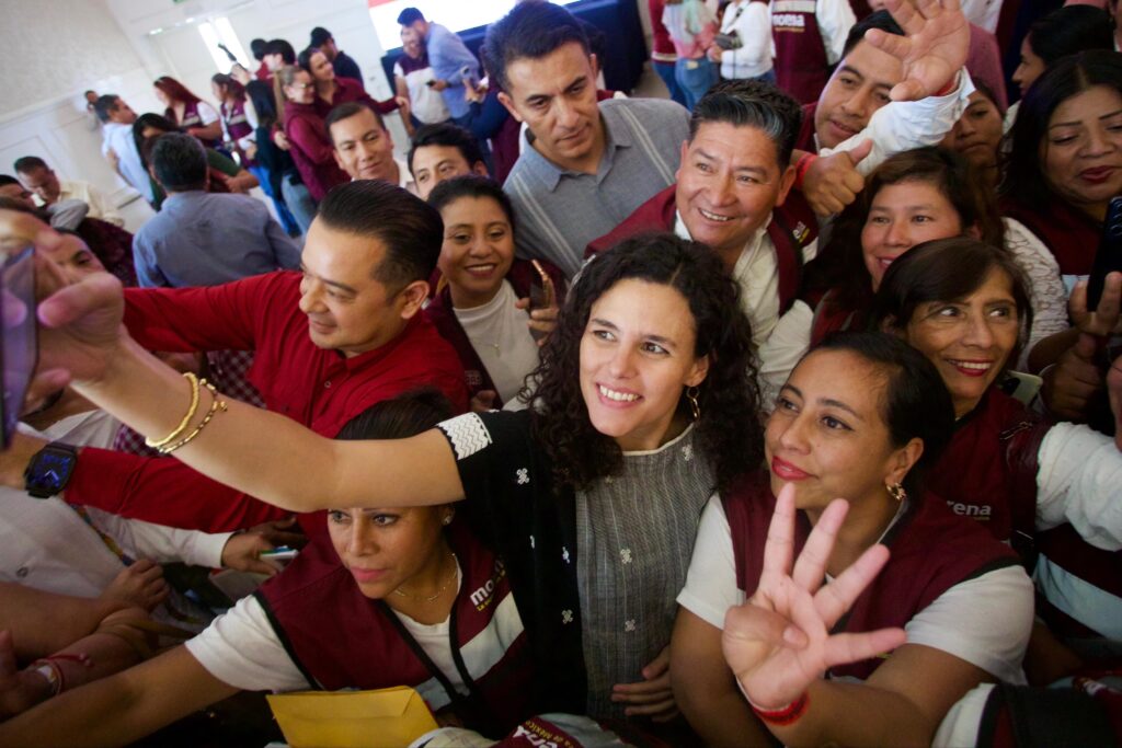Luisa Alcalde en Chiapas