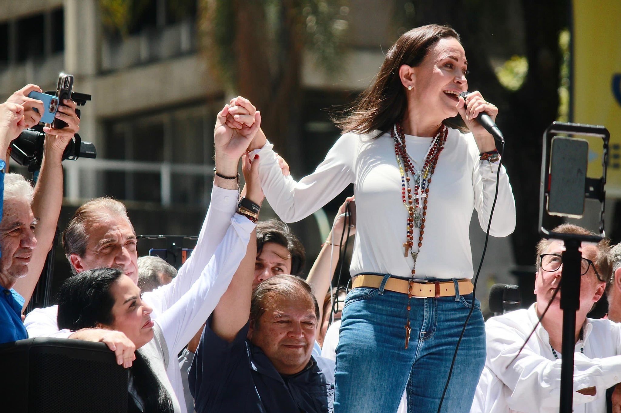 Maria Corina Machado petición a Israel