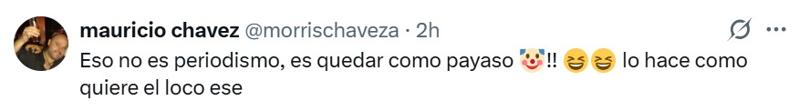 No es periodismo