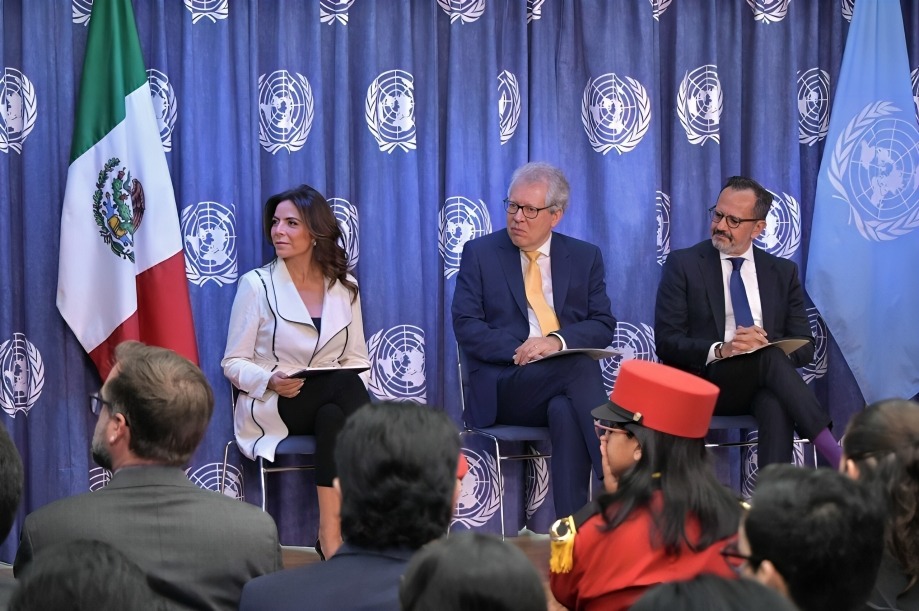 Olivia Salomón destaca trabajo de la ONU
