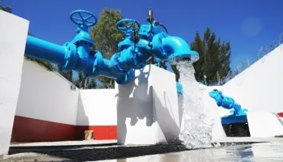 Operativo agua Delfina Gómez